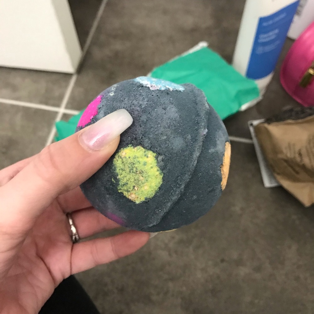 Various bath bombs from LUSH